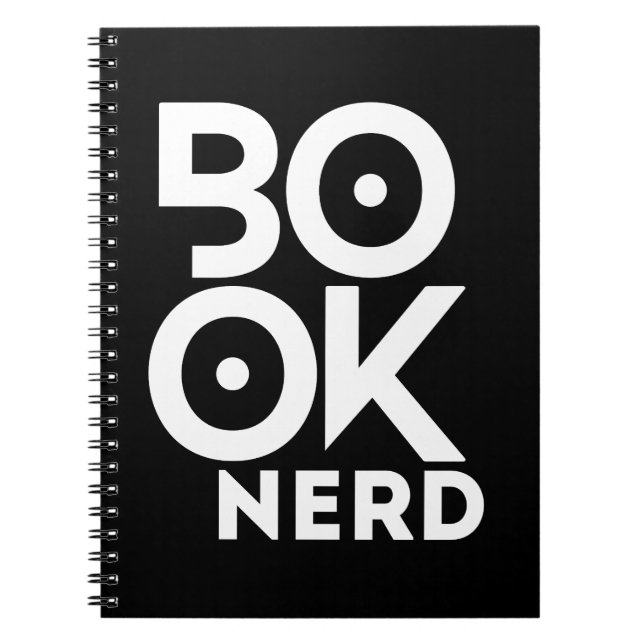 Buch Nerd lesen Bücher Literatur (Vorderseite)