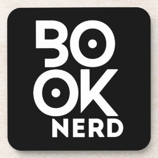 Buch Nerd lesen Bücher Literatur Getränkeuntersetzer