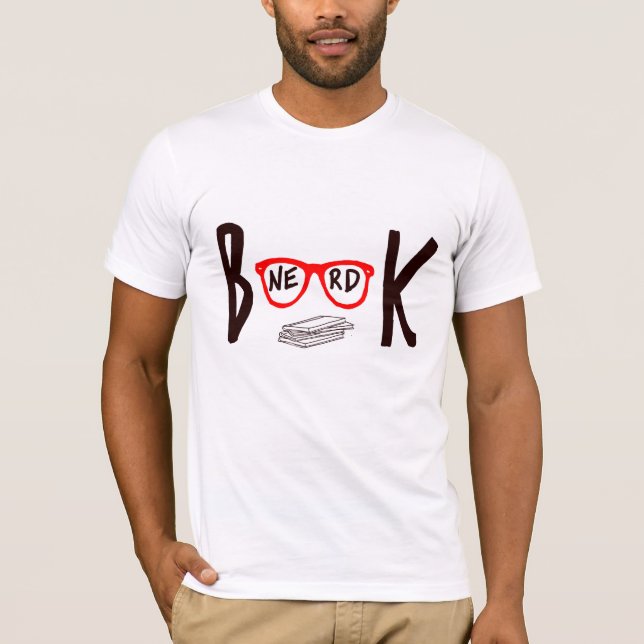 Buch-Nerd T-Shirt (Vorderseite)