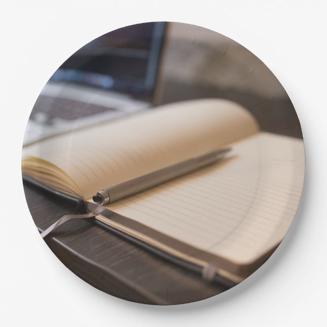 Buch Pappteller (Vorderseite)