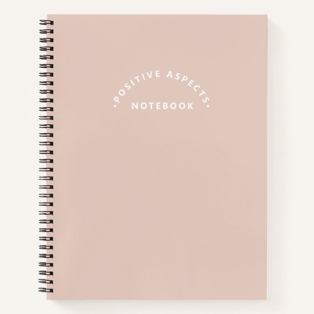 Buch Positive Aspects Simple Notebook (Vorderseite)