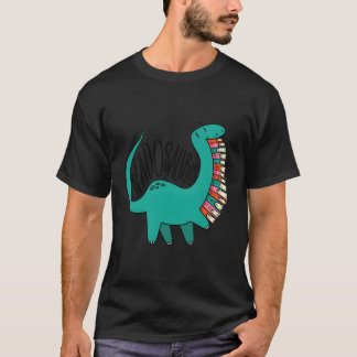 Buch Readosaurus Dinosaur Bücherbibliothek Lesen T-Shirt