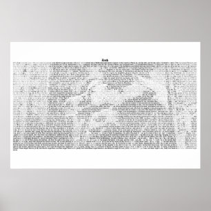 Buch Ruth (vollständiger Text von KJV) Poster