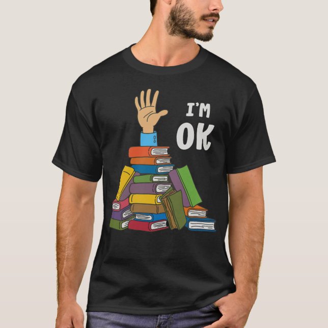 Buch S2 Sammlung Bücher Bibliophile (9) T-Shirt (Vorderseite)