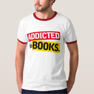 Buch-Süchtig-lustiges Lesegeschenk T-Shirt
