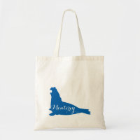 Buch-Taschen-Tasche sackt Seelöwe Monterey