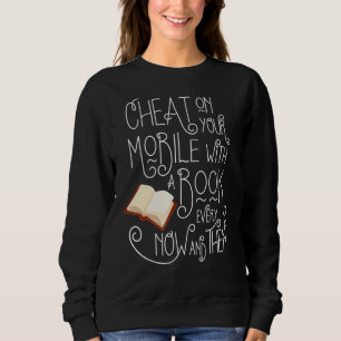 Buch und Buchwurm Sweatshirt