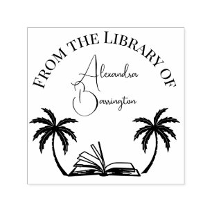 Buch und Palmen #1 Bibliothek Skript Name Permastempel