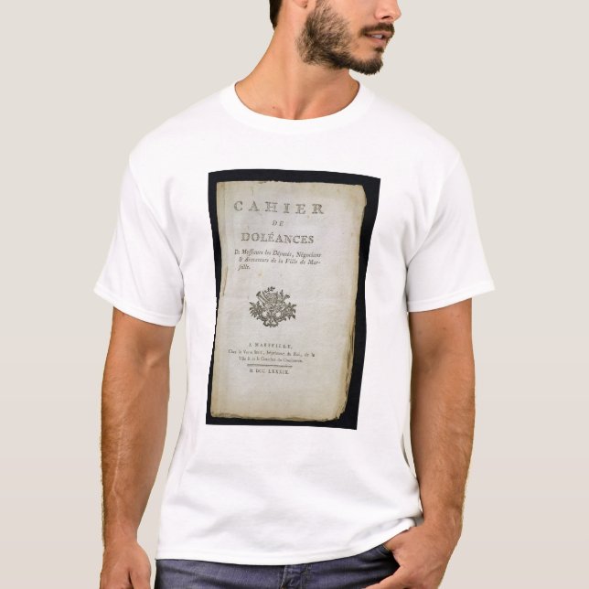 Buch von Beanstandungen T-Shirt (Vorderseite)