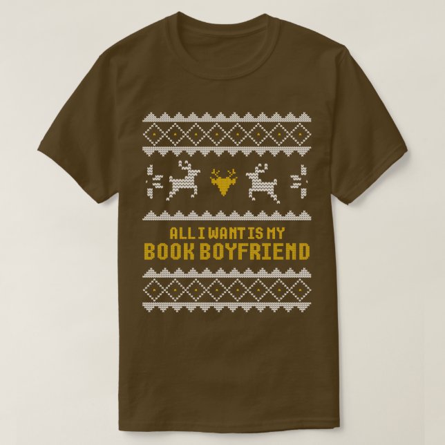 Buch Weihnachtsgeschenke buchen Bibliothekarische  T-Shirt (Design vorne)