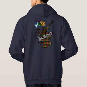Buchanan Clan Abzeichen Adult Hoodie