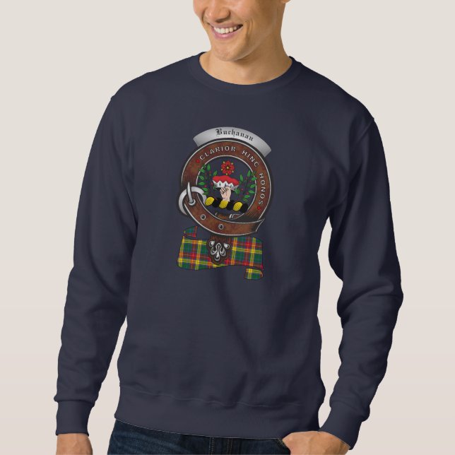 Buchanan Clan Abzeichen Sweatshirt (Vorderseite)