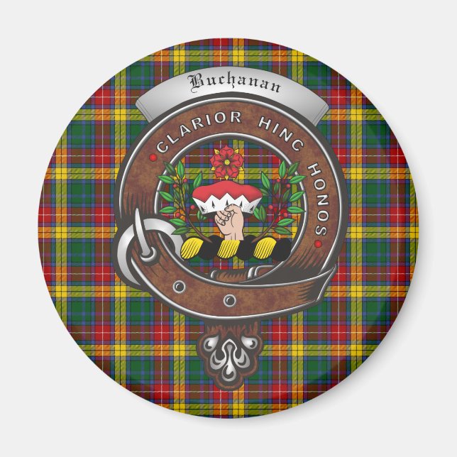 Buchanan Clan Badge Magnet (Vorne)