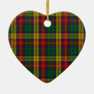 Buchanan-Clan-FamilieTartan Keramik Ornament
