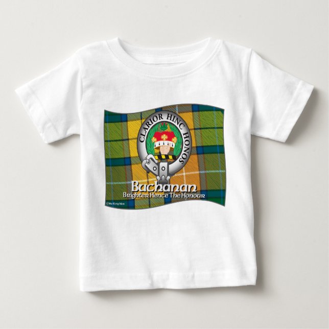 Buchanan-Clan-Kleid Baby T-shirt (Vorderseite)