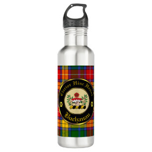 Buchanan Clan Stainless Steel Water Flasche Edelstahlflasche