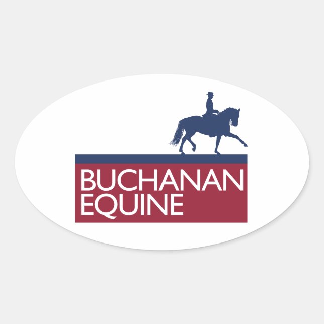Buchanan Equine Sticker (Vorderseite)