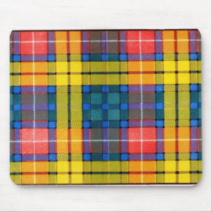 BUCHANAN-FAMILIETARTAN MOUSEPAD