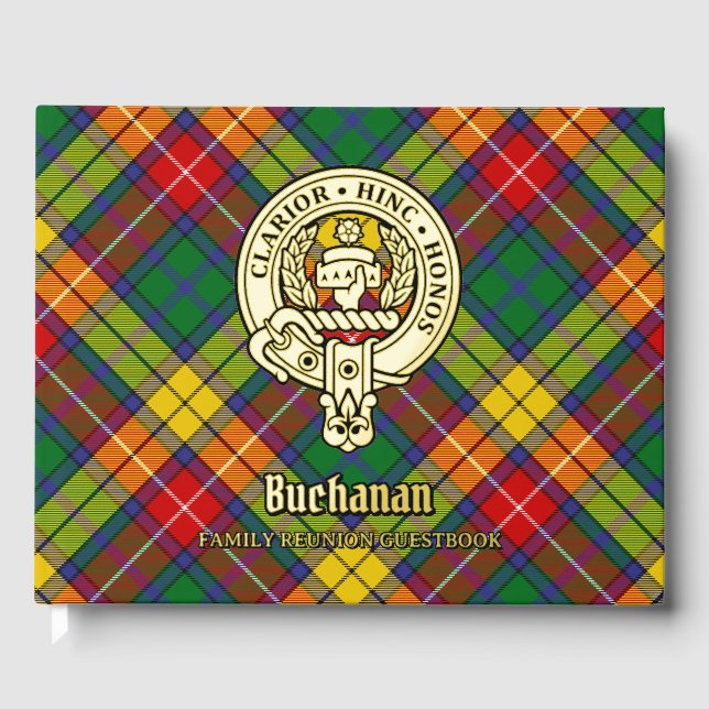 Buchanan Family Wiedersehen Gästebuch (Vorderseite)