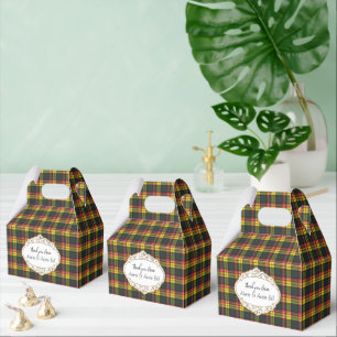 Buchanan Modern Scottish Tartan Geschenkschachtel