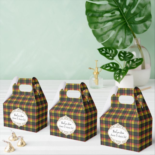 Buchanan Modern Scottish Tartan Geschenkschachtel (Zahlreiche)