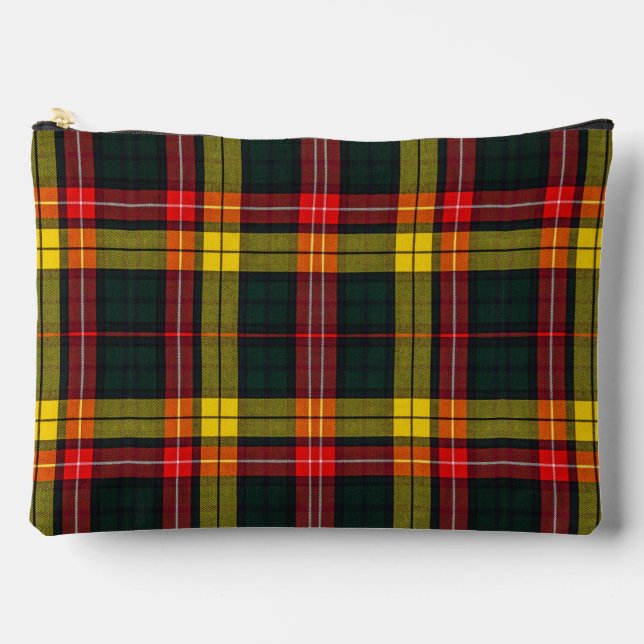 Buchanan Modern Tartan Zubehörtasche (Vorderseite)