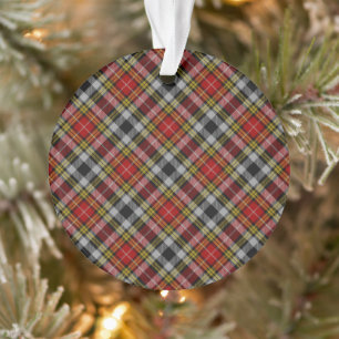 Buchanan Old Dress Tartan Familien Plaid Ornament