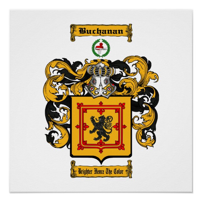 Buchanan Poster (Vorderseite)