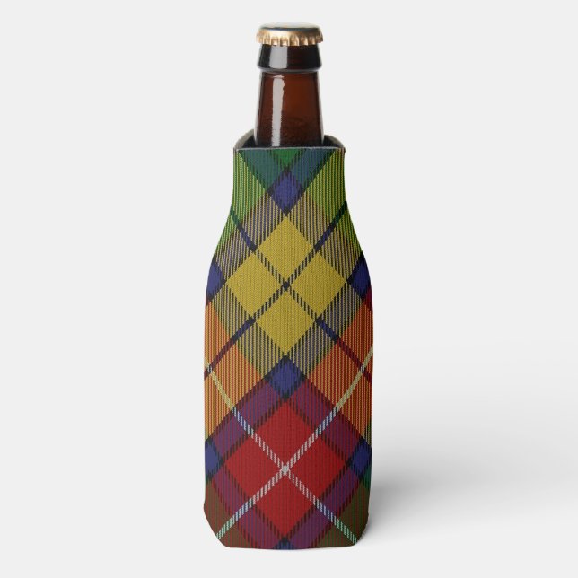 Buchanan Tartan Flasche Cooler Flaschenkühler (Flaschenvorderseite)