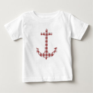 Buchanan Tartan Kariert Anchor Baby T-shirt