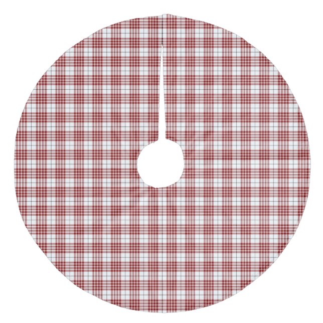Buchanan tartan kariert fleece weihnachtsbaumdecke (Vorderseite)