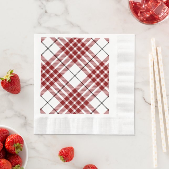 Buchanan tartan kariert serviette (Beispiel)