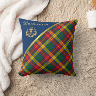 Buchanan Tartan Throw Pillow Kissen