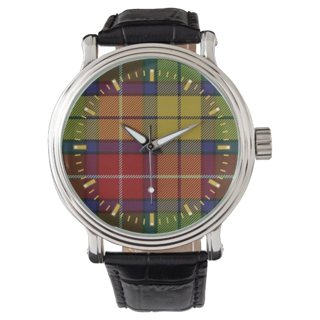 Buchanan Tartan Watch Armbanduhr (Vorderseite)