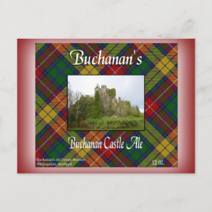 Buchanan's Buchanan Castle Ale Postkarte