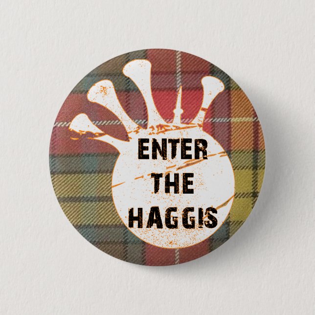 BUCHANANtartan-KNOPF Button (Vorderseite)
