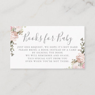 Buchanforderung Einladung zur Babydusche