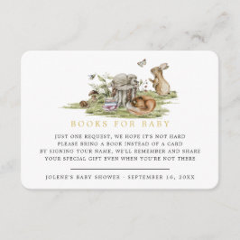 Buchanfrage | Waldtiere aus Picnic Forest Animals Begleitkarte