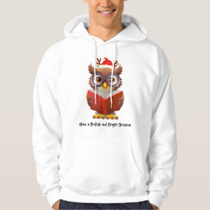 Buchbar und helles Weihnachtsbuch Lover Hoodie