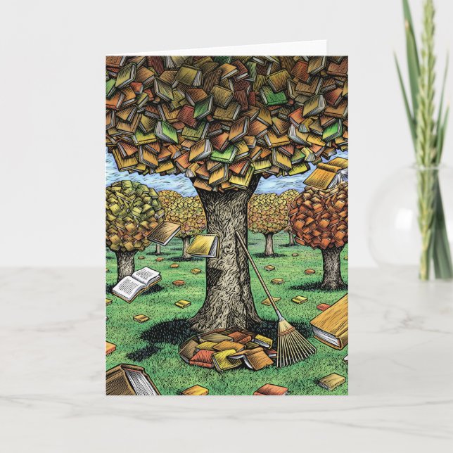 Buchbaumkarte Karte (Vorderseite)