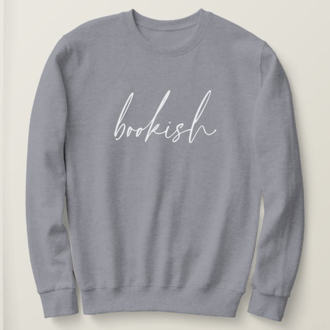 Buchbuch Lover Womens Sweatshirt (Design vorne)