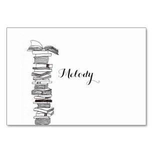 Buchbuchung Hochzeitstisch / Platzkarte Tischnummer