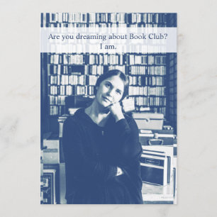 Buchclub Funny Custom Einladung