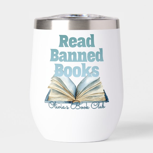 Buchclub für verbotene Bücher lesen (Vorderseite)