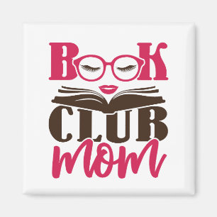 Buchclub-Mutter Magnet