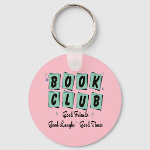 Buchclub Retro Gute Freunde, Zeiten Pink Schlüsselanhänger