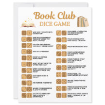 Buchclub-Würfelspiel