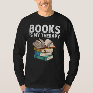 Buchdesigns für Männer Bibliothekar lesen Lüfter T-Shirt