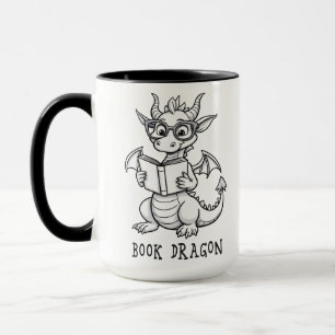 Buchdrache Tasse