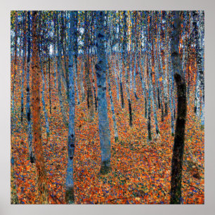 Buche Grove, Gustav Klimt Poster